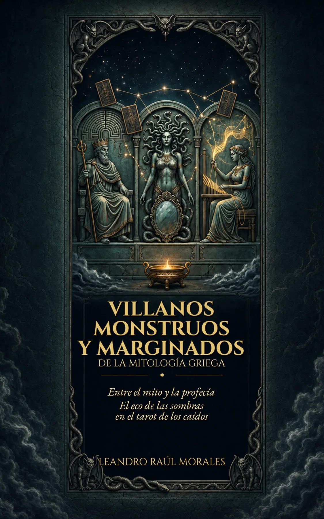 Portada de Villanos, monstruos y marginados de la mitología griega