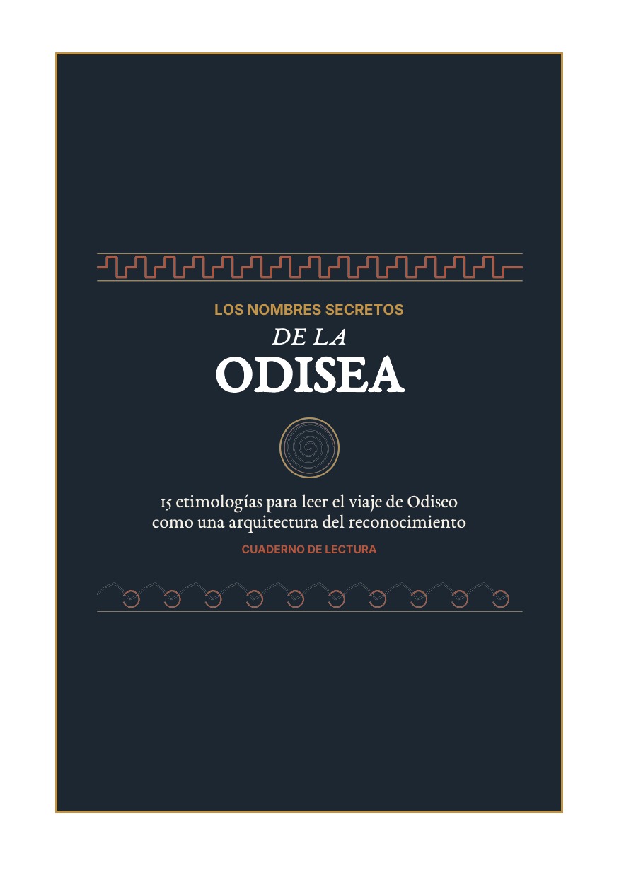 Portada de Los nombres secretos de la Odisea