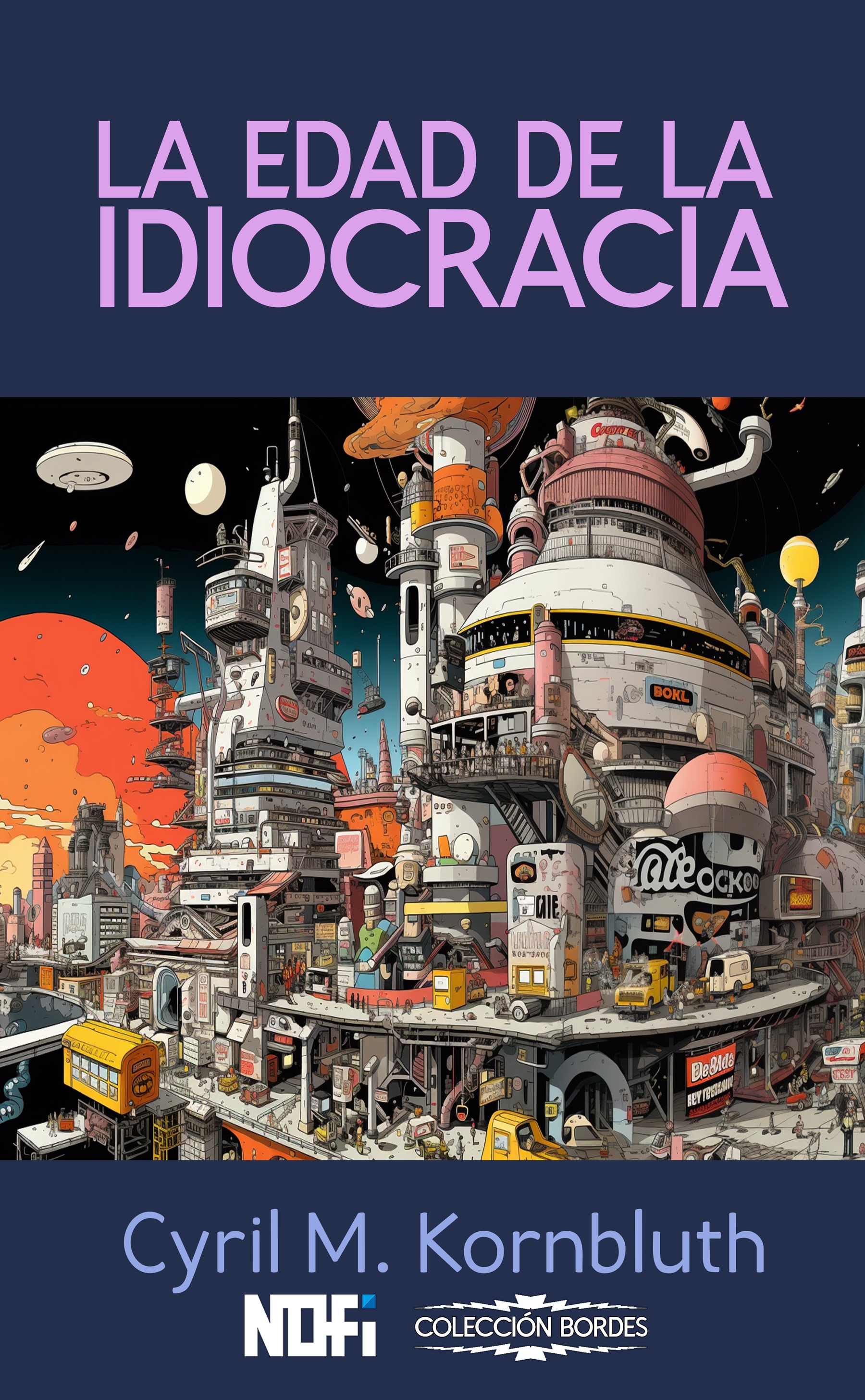 Portada de La edad de la idiocracia