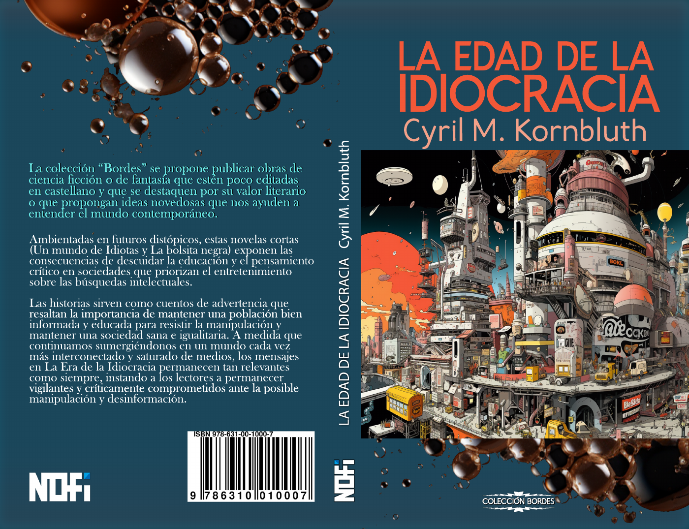 Portada de La edad de la idiocracia